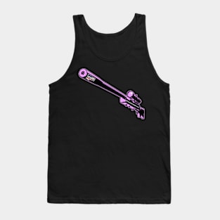 Punchado Sniper Rifle Blank Text, v. Code Pink Tank Top